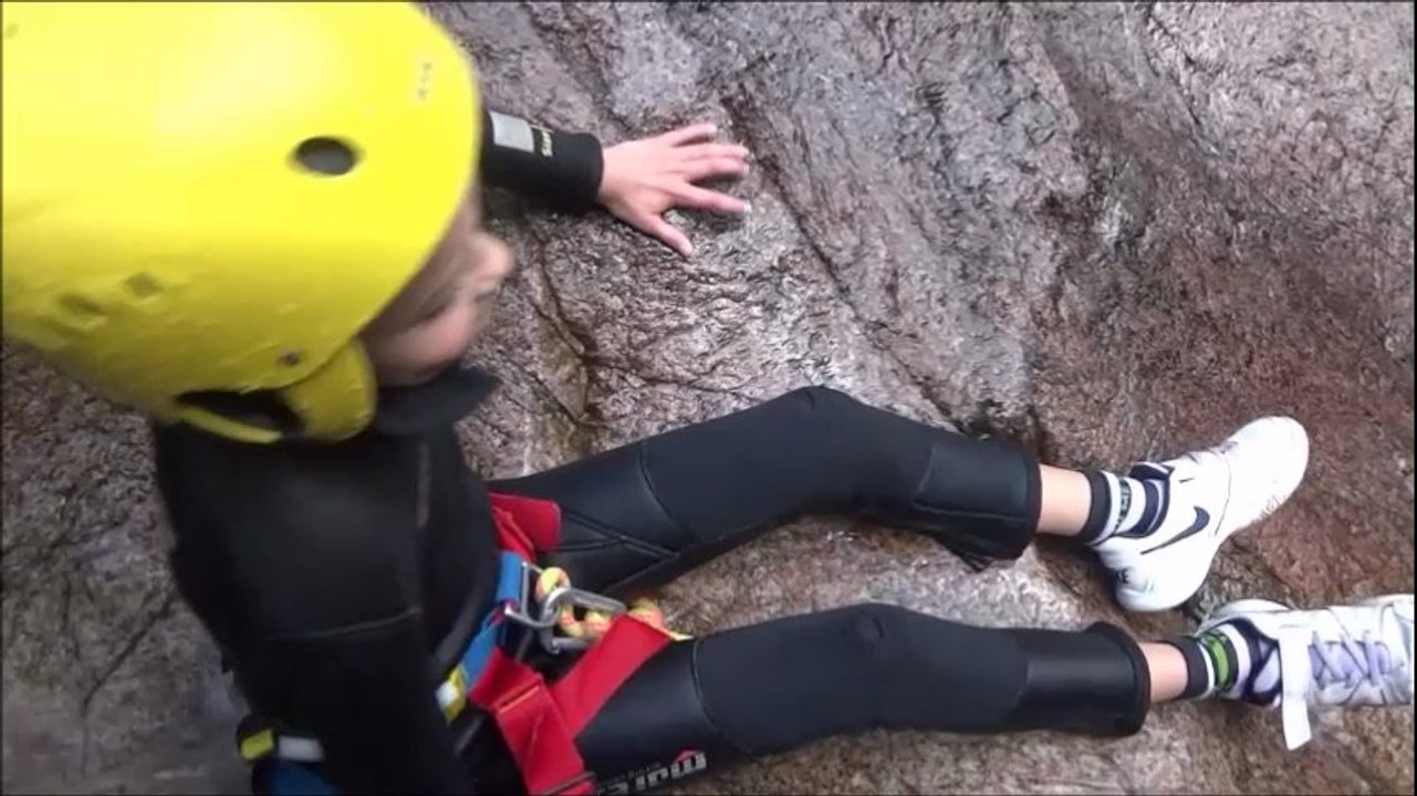 experience canyoning en corse