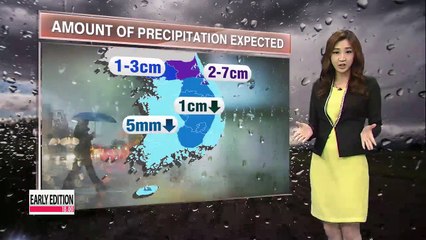 Rain or snow until the evening, cold spell tomorrow