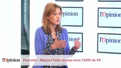 Pauvreté : Manuel Valls renoue avec l'ADN du PS
