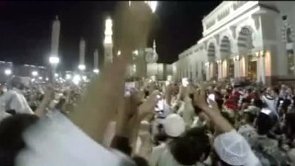 Cumhurbaşkanı Erdoğan'a, Mescidi Nebevi'de Sevgi Gösterisi (2)