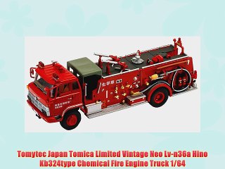 Tomytec Japan Tomica Limited Vintage Neo Lv-n36a Hino Kb324type Chemical Fire Engine Truck