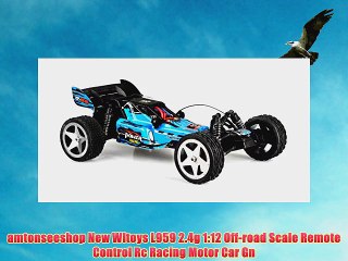 Download Video: amtonseeshop New Wltoys L959 2.4g 1:12 Off-road Scale Remote Control Rc Racing Motor Car Gn