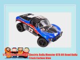 1/10 2.4Ghz Exceed RC Electric Rally Monster RTR Off Road Rally Truck Carbon Blue