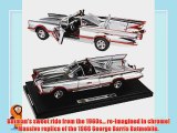Batman Hot Wheels 1966 1:18 Scale Elite Chrome Batmobile