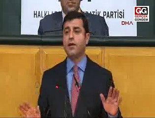 Demirtaş, partisinin grup toplantısında konuştu