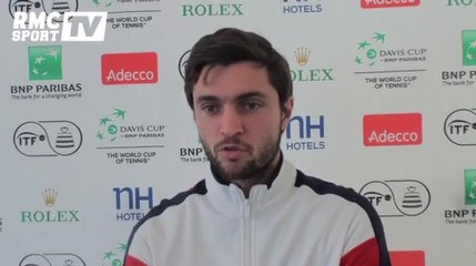 Tennis / Coupe Davis - Simon : "Ça fait du bien que Monfils soit là" 03/03