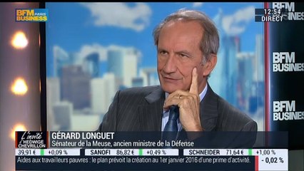 Gérard Longuet, ancien ministre de la Défense – 03/03