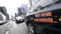 Manifestation Taxis à Bruxelles