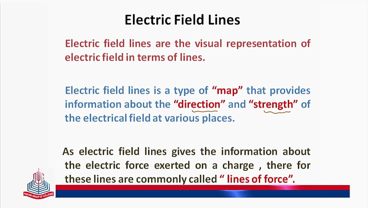 Electric Field Lines