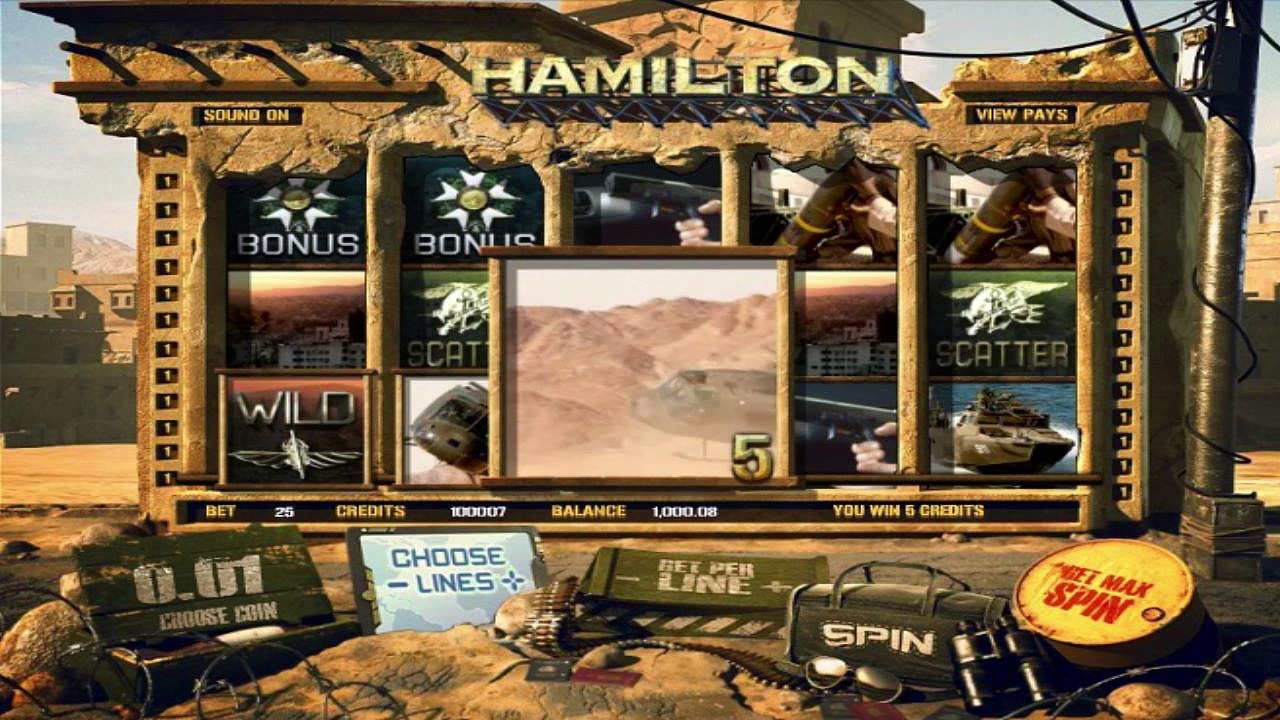 FREE Hamilton ™ slot machine game preview by Slotozilla.com