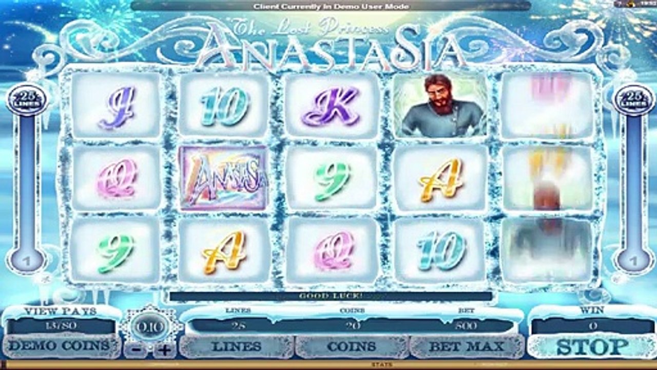 FREE The Lost Princess Anastasia ™ slot machine game preview by Slotozilla.com