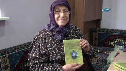 85 yaşında şiir kitabı çıkarttı