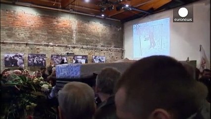 توديع جثمان بوريس نيميتسوف