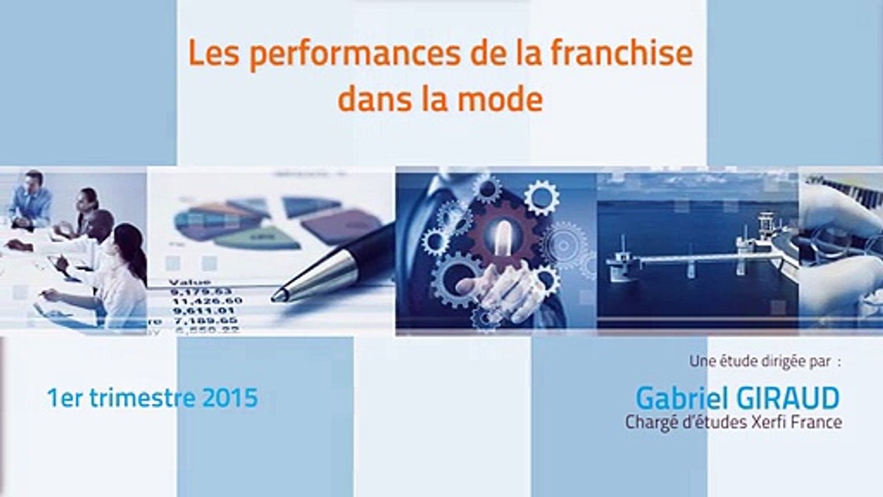 Xerfi France, Les performances de la franchise dans la mode