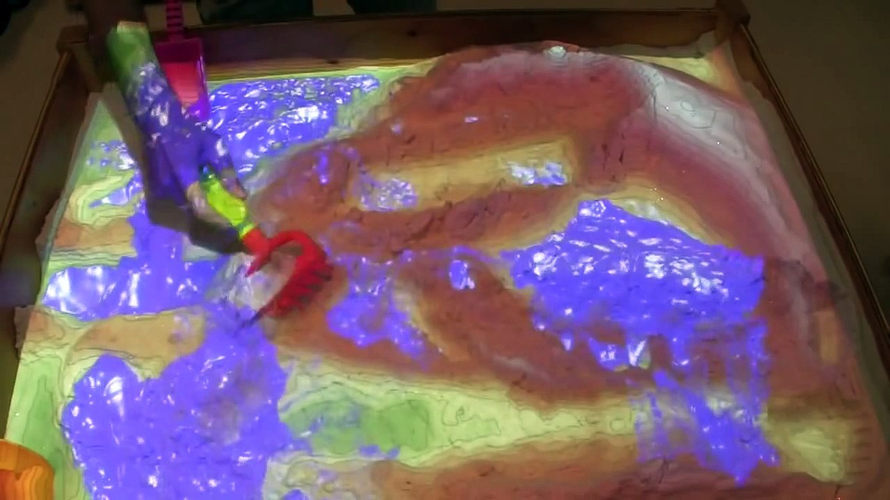 Bac à sable en réalité augmentée avec une Kinect 3D