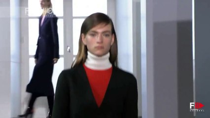 JIL SANDER Milan Fashion Week Fall 2015 by Fashion Channel