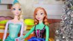 Frozen Elsa Disney Princess Evil Twin Part 2 Barbie Parody KidKraft Dollhouse Glam Bathroom Anna