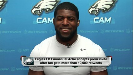 Why is Emmanuel Acho going back to prom?