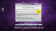 iOS 8.1.3 Evasion officiel Tutoriel complet Jailbreak Untethered iPhone, iPad iPod Touch