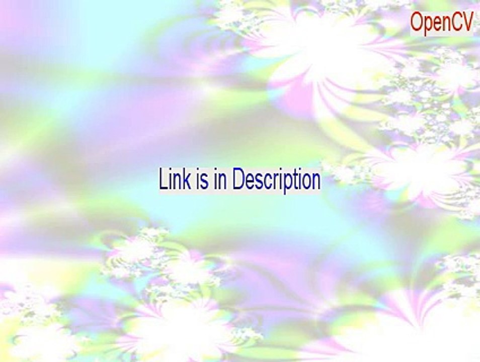 OpenCV Full Download - Download Now 2015