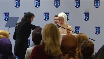 Emine Erdoğan: "Kadına Kalkan El İflah Olmaz"