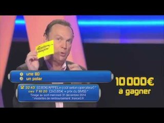 Questions pour un Champion - Neuf points gagnants - 20.12.2014