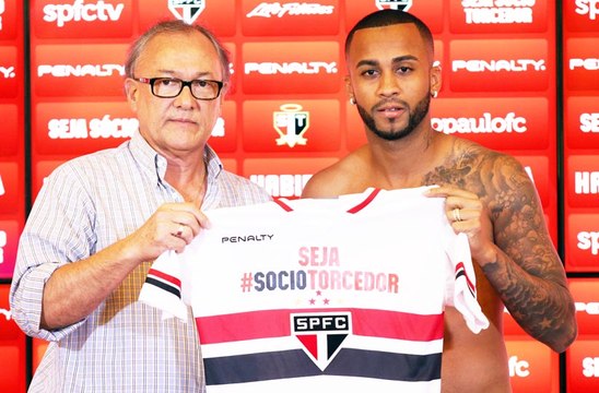 Wesley é apresentado no São Paulo e explica escolha