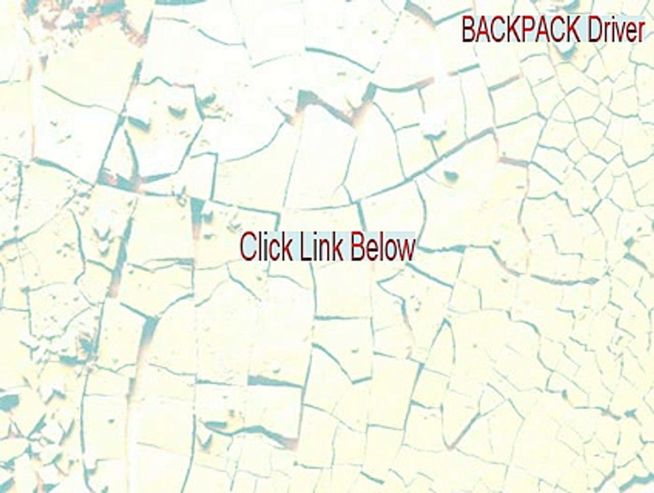 BACKPACK Driver Key Gen [Free Download]