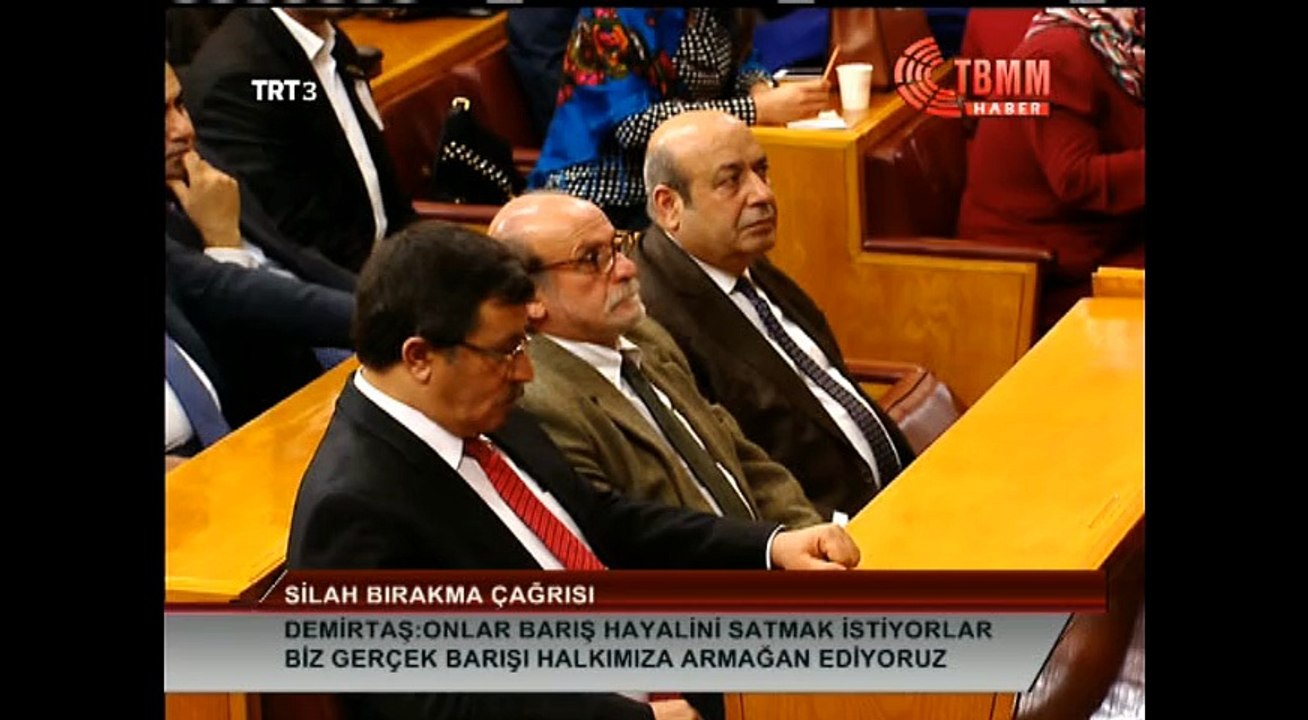 Demirtas Biz AKP,ye Hic Bir Konuda Güvenmiyoruz.