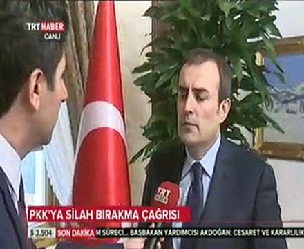 Kahramanmaraş Milletvekili TBMM AkParti Grup Başkanvekili Mahir Ünal Çözüm Sürecini Değerlendiriyor