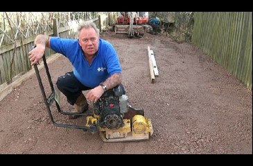 How to use a whacker or vibrating plate