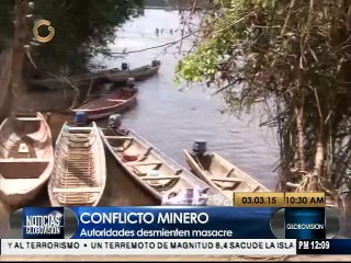 Autoridades niegan masacre en minas de Bolívar