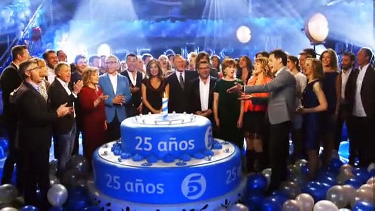 Promo Telecinco - 25 aniversario - Presentadores