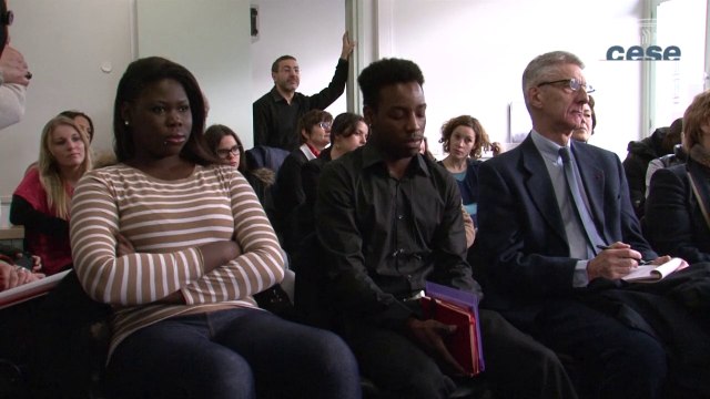 Rencontre avec des jeunes bénéficiaires de la garantie jeunes - Mission locale de Bobigny - cese