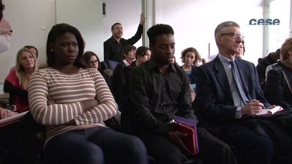 Rencontre avec des jeunes bénéficiaires de la garantie jeunes - Mission locale de Bobigny - cese