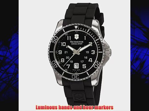 Victorinox Swiss Army Men's 241435 Maverick Rubber Black Dial Watch