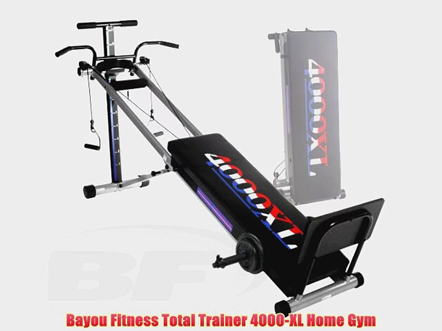 Bayou Fitness Total Trainer 4000-XL Home Gym - video dailymotion
