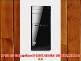 HP 110-420 Desktop (Core i3-3240T 4GB RAM 500GB HD Windows 8.1)