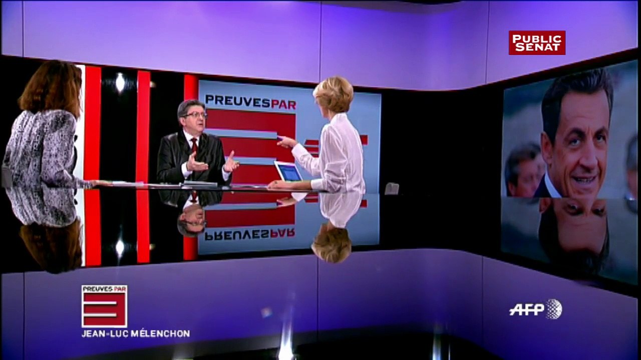 Jean-Luc Mélenchon : "Le raisonnement de Nicolas Sarkozy est vérifié par les faits, de là à parler de FNPS c'est une monstruosité pas admissible"