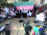 Who offered Rs 150 million for Senate ticket, Rashid asks Imran-Geo Reports-03 Mar 2015