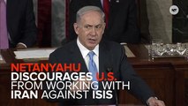 Israeli P.M. Discourages Working With Iran Against ISIS