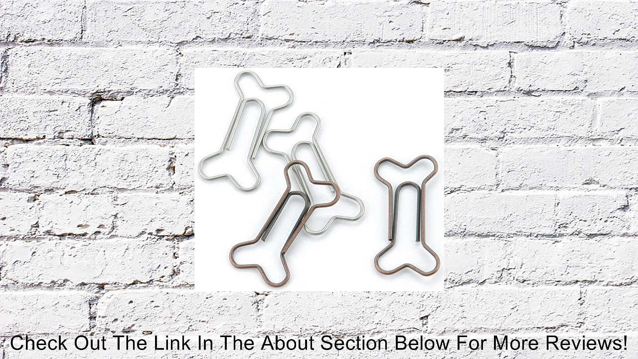 Metal Dog Bone Paper Clips -Pewter & Antique Copper Review