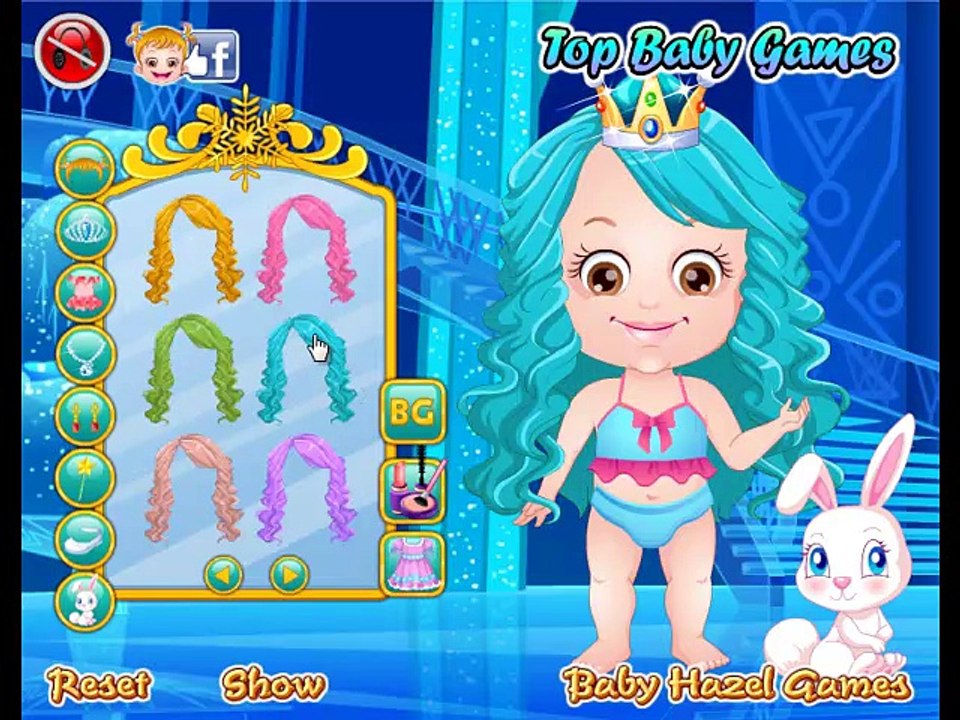 Play Baby Hazel Ice Princess Dressup game