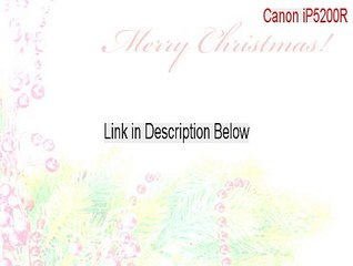 Canon iP5200R Full Download - Instant Download (2015)