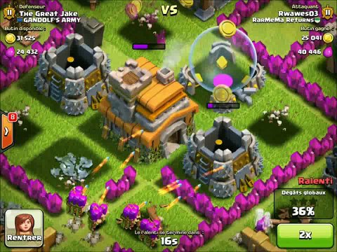 Let's Play Clash of Clans FR Episode 23 Cristal Mania 3