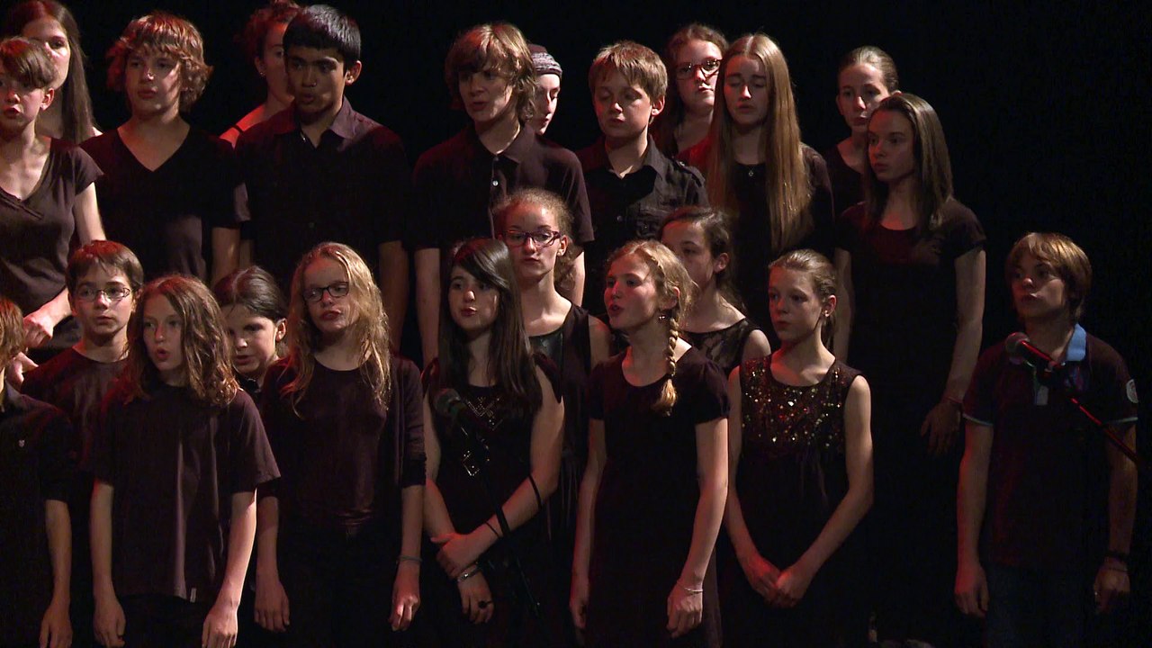 "Voyage voyage" Desireless / chorale du Collège REVERDY (Sablé sur Sarthe - Marc Leroy)