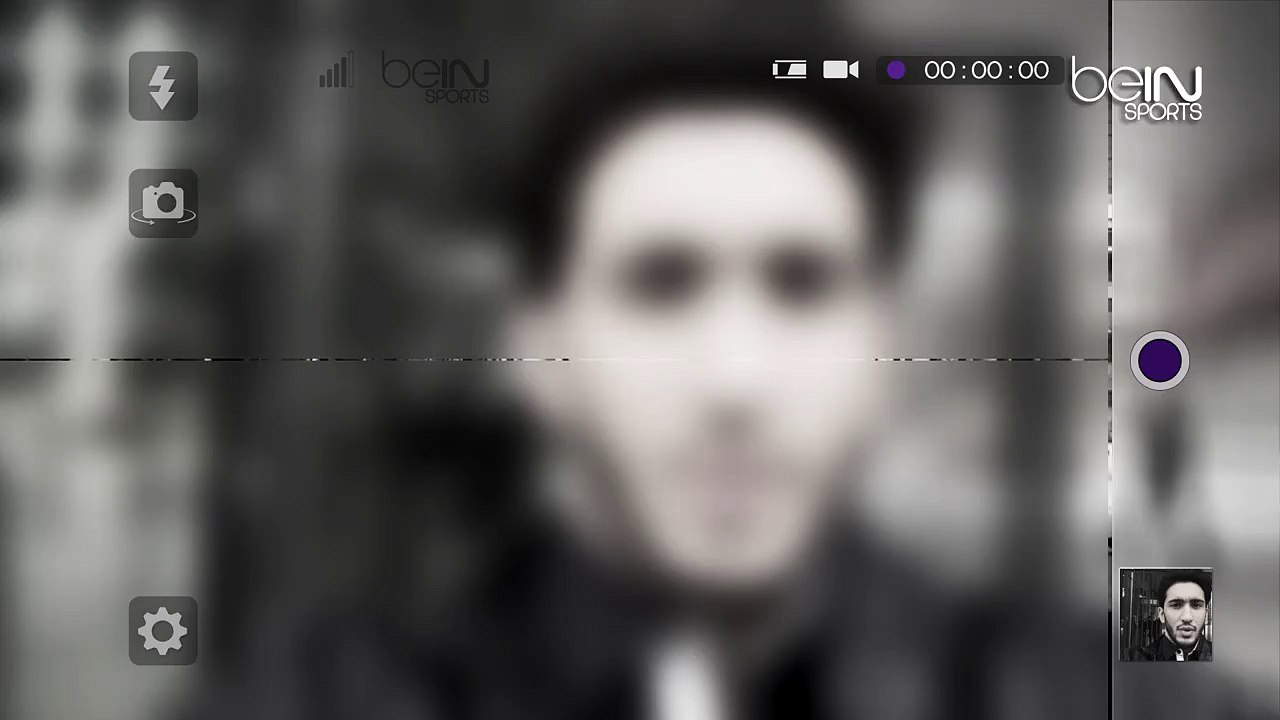 Le selfie de Maxime Mermoz pour les abonnés de beIN SPORTS