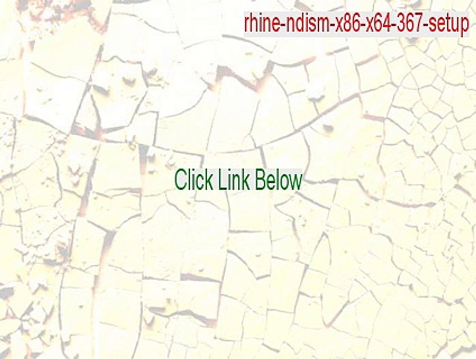 rhine-ndism-x86-x64-367-setup.zip Crack - Download Here 2015