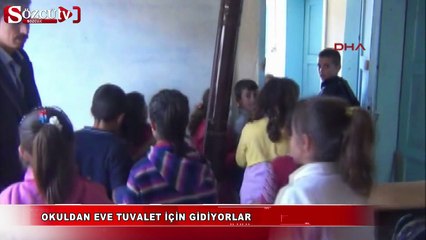 Okuldan eve tuvalet yolculuğu