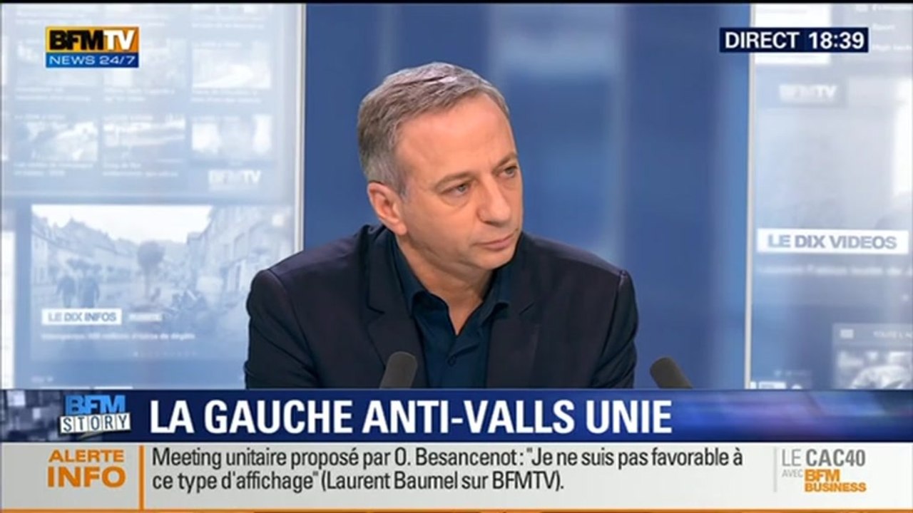 Olivier Besancenot propose un "meeting unitaire" contre la loi Macron